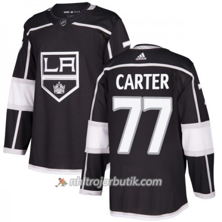 Män Ishockey Los Angeles Kings Tröja Jeff Carter 77 Adidas 2017-2018 Svart Authentic